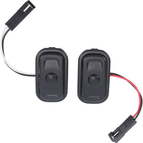 2Pcs Commande Radio Volant Interrupteur Droit Gauche Compatible Grand Cherokee Liberty 56046098AB 56046098AA Remplacement Direct (1/5)