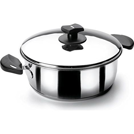 Pentola in acciaio inox 24cm nova ladycor 88024 lacor (1/3)