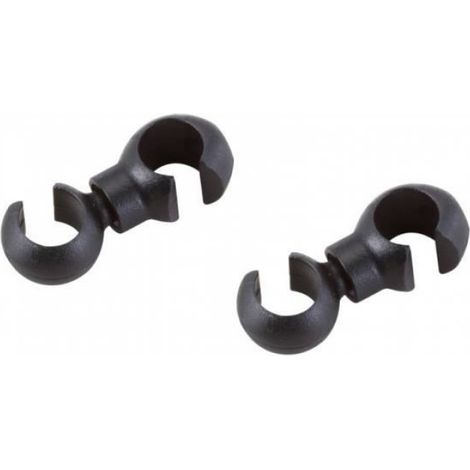 Collier De Câble - PVC Noir - Diamètre 5 mm - Pour Frein À Disque Hydraulique - Lot De 4 Pièces