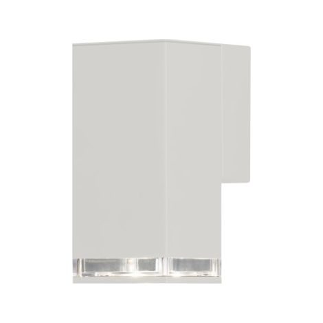 Konstsmide Pollux Applique d'extérieur moderne vers le bas Blanc GU10, IP44 (1/3)