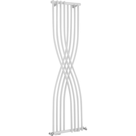 Balterley Porthill Curved Designer Radiator, 1775mm x 450mm - Gloss White