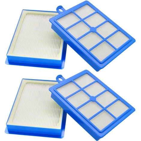 Pack De 4 Filtros Hepa De Repuesto Para Aspiradora Electrolux Z3347 Fc9083