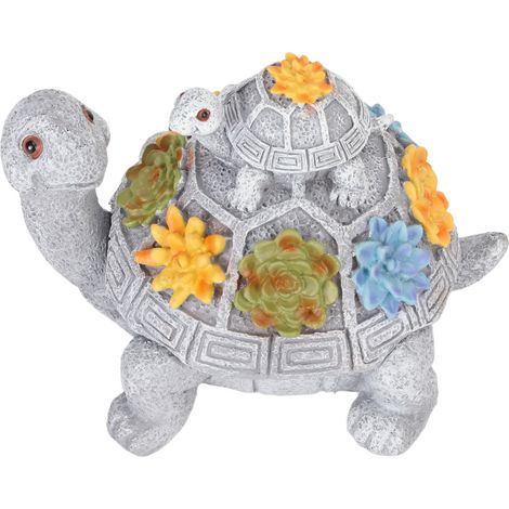Cendrier vintage réaliste en résine en forme de tortue avec couvercle, idéal pour la maison, le bar et le bureau. (1/5)