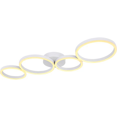 GLOBO Plafoniera Metallo Bianco, Led (1/5)