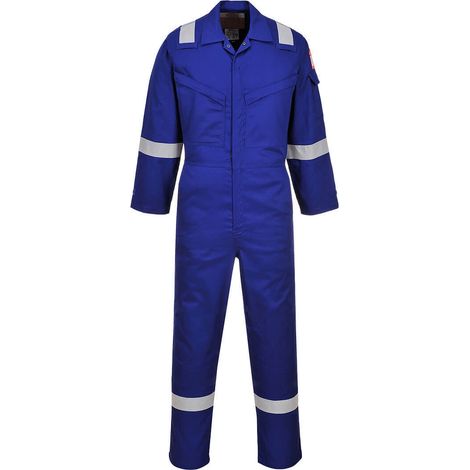 Combinaison Araflame Silver couleur : Bleu Royal taille 54 - PORTWEST