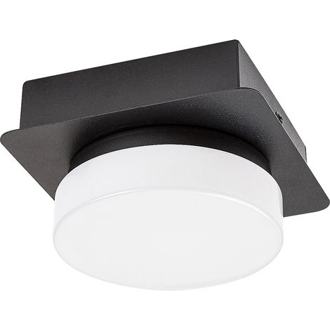 Spot plafoniera LED 5W 4000K IP44 nero Rabalux Attichus (1/5)