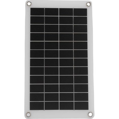 Panneau Solaire Monocristallin 15W Chargeur USB Type C Extérieur (1/5)