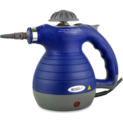 891900 DICTROLUX DE VAPOR 900W limpiador de vapor eléctrico con 8 accesorios  Color: Azul