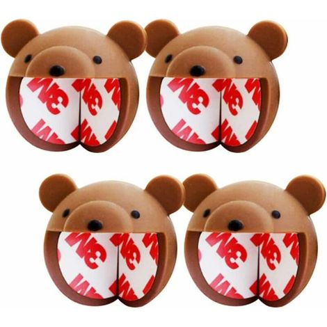 Cute animal protection corner protection 4 table corners anti-collision protection corner protection cartoon table furniture and self-adhesive furniture protection corner (1/5)
