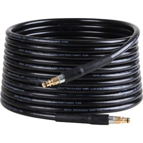 15 m Tuyau pour Kärcher nettoyeur haute pression. flexible pour Kärcher nettoyeur haute pression. Tuyau à haute pression pour Kärcher K2 K3 K4 K5 K6 K7 Connecteur rapide (1/4)