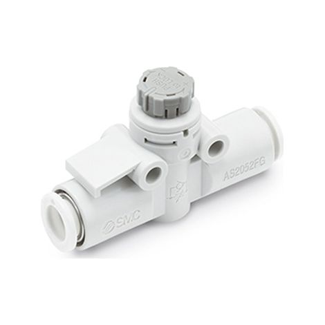 Commande de vitesse SMC AS-FG, 6mm ( Prix pour 1 )