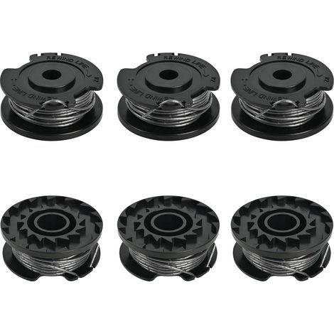 Bobine Fil Coupe Bordure pour Bosch EasyGrassCut Rotofil, 6 Bobines, Fil Débroussailleuse (1/5)
