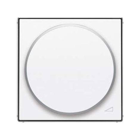 Couvercle avec bouton de commande rotatif Niessen Sky Series Blanc