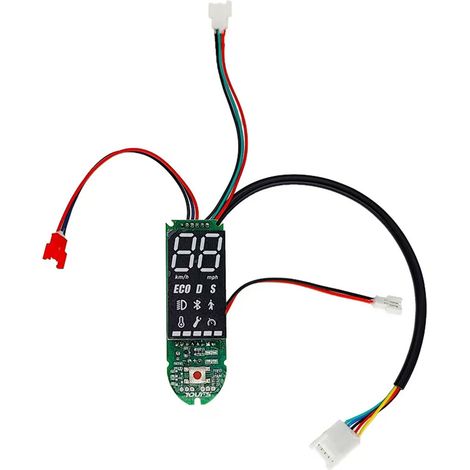 Contrôleur 36 V 500 W pour système de commande de scooter 10 pouces, tableau de bord, phare, feu arrière LED - Accessoires