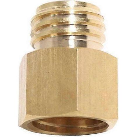 Adaptateur convertisseur de gaz CO2 pour bouteille de soda Quooker Cube, filetage femelle TR21-4 vers filetage mâle TR21-3 : (1/4)