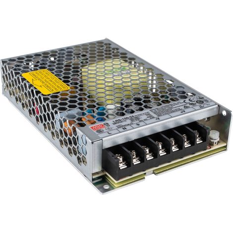 Alimentatore Professionale Meanwell 150W DC 24V 6A LRS-150-24 5 Anni garanzia STI