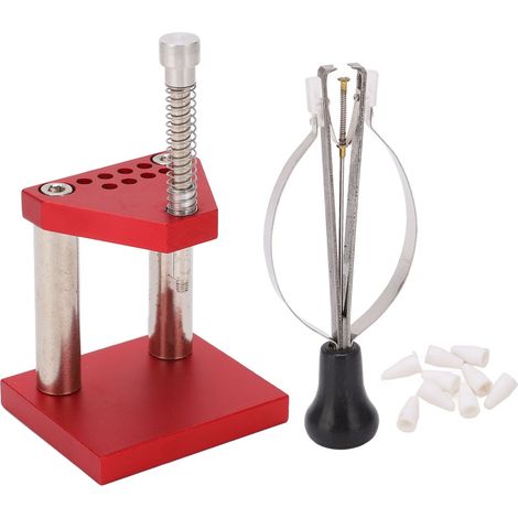 Kit de réparation universel pour horloger : extracteur de montre, outil de retrait à main, presseur et levier à piston. (1/5)