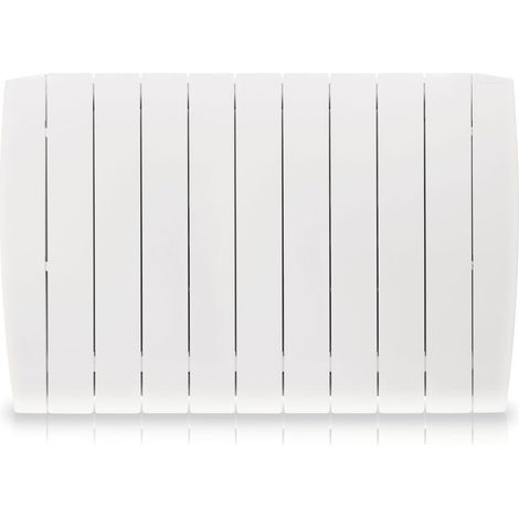 HJM Emisor Térmico Cerámico Bajo Consumo OPTIMA 1500, Programación 24/7, Funciones Ahorro, Turbo Programable, 1500W, Blanco (1/4)