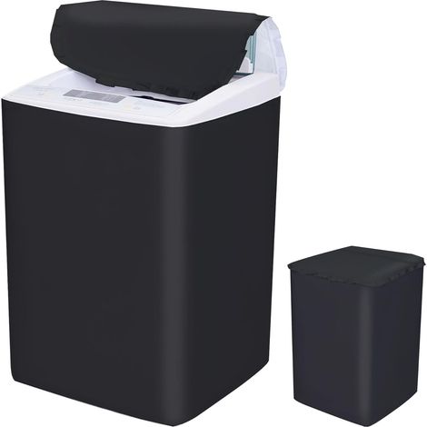 Housse Machine Laver Couvercle Protection - 56 x 60 x 90cm étanche pour machine à laver ou la plupart des laveuses et sécheuses à chargement frontal, Couverture Machine à Laver, Anti-Soleil (1/5)