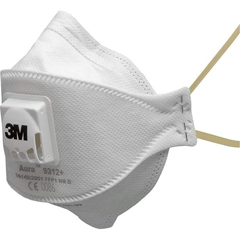 Mascarilla desechable 3M FFP1 Aura 9312+