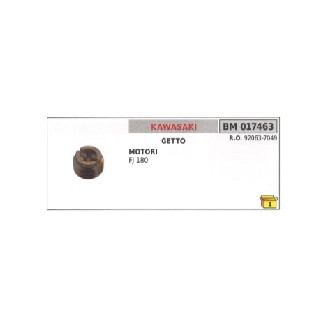 Getto carburatore rasaerba tagliaerba tosaerba KAWASAKI FJ 180  92063-7049