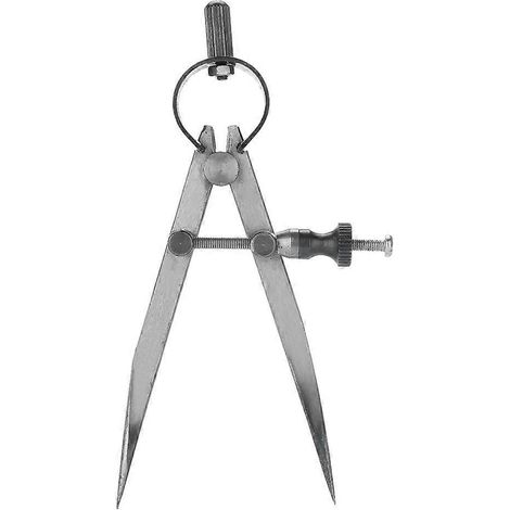 Outil de bijoutier de précision pour la mesure d'angle, compas, diviseur, outil d'artisanat réglable (1/5)