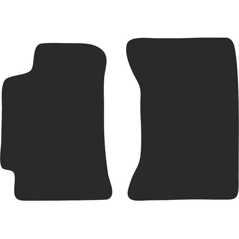 Alfombrillas delanteras de terciopelo BASIC para Subaru Impreza GC (sin salidas de aire traseras), familiar, sedán (1993-2001) (1/2)