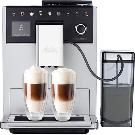 Melitta - espresso latte select zilver f630-211 - 6781937 - 4006508227976