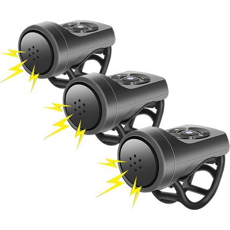 Antivol de vélo rechargeable, chargement USB, avec alarme, pour la protection antivol des vélos et des scooters.-AquaForge (1/5)
