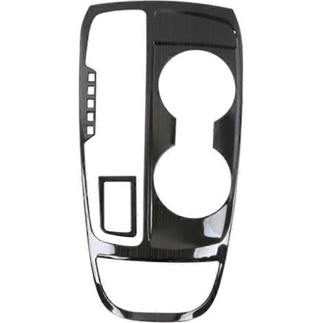 Garnitures de cadre de porte-gobelets de panneau de vitesse en acier inoxydable pour Chevrolet Equinox (1/4)