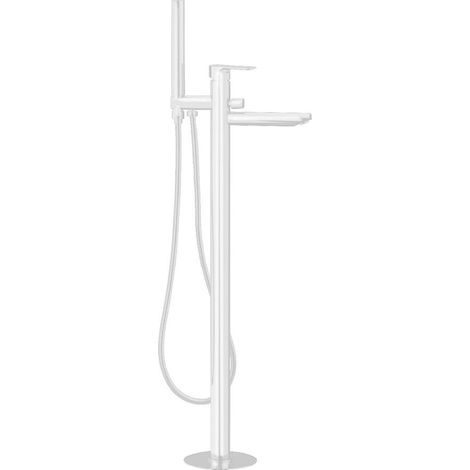 SPY Mitigeur de Baignoire au Sol, blanc mat