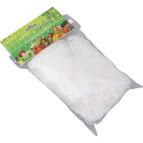 Filet de treillis blanc en polyester pour jardin, idéal pour les plantes fruitières et potagères. Ce filet multicouche convient parfaitement aux plantes grimpantes et convient à la maison et au jardin (1/5)