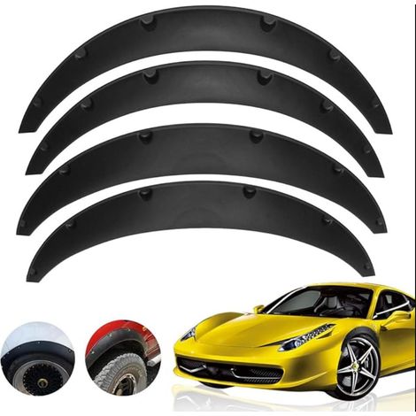 Élargisseur de l'aile de Voiture Universel Voiture Fender Arche de Garde-Boue Évasement de Roue 80CM Roue Avant-arrière Protège-Boue de Voiture Voiture SUV (1/5)