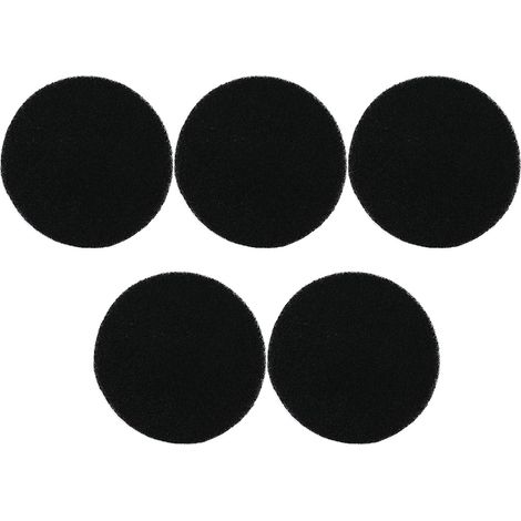 Filtres à Charbon Actif pour Poubelle,Filtres Anti Odeur pour Poubelles à Compost,Filtre Désodorisant pour Bac à Compost Rond,Anti Odeur Poubelle,Désodorisant Rond à Charbon Actif 5 Pièces (1/5)