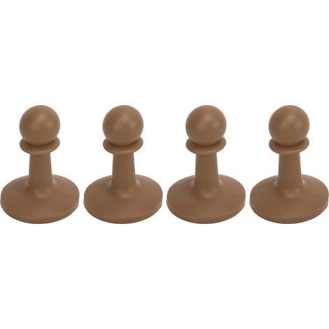 4 Pièces Bouchon Parafoudre pour Tentes de Camping, Barre de Support Anti-Foudre pour Auvent, Protection Anti-Tonnerre pour Tiges de Tente, Couvre-Barre de Tente Imperméable pour Randonnée et Trekking (1/5)