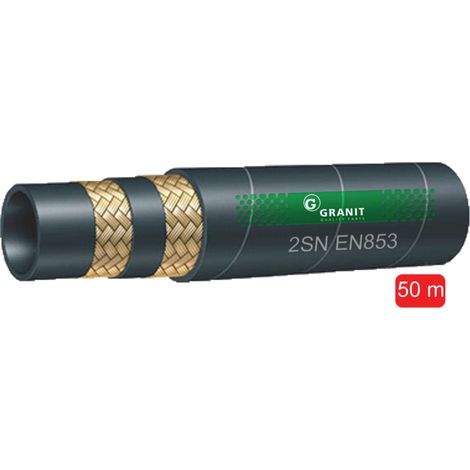 Tuyau hydraulique 2 SN-G DN 12 - 1/2 EN853 L=50 87000004
