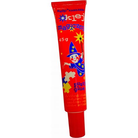 Tubetto di plastica per colla magica, 1 pz.