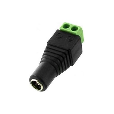 SYS connettore alimentazione presa DC 5,5x2,1mm morsetti a vite uso telecamere