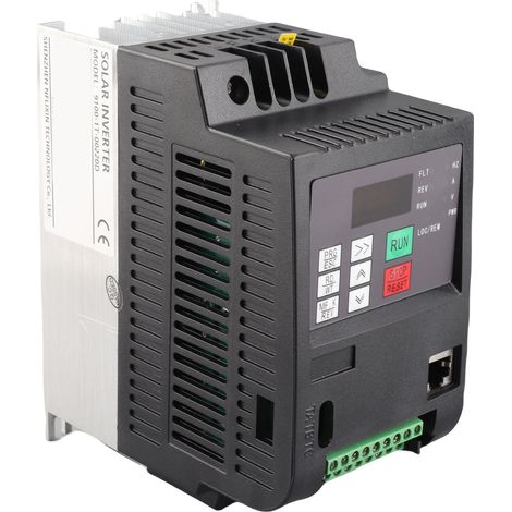 Onduleur Solaire MPPT 2.2KW Convertisseur Fréquence DC200-400V Triphasé AC0-220V Pompe Moteur (1/4)