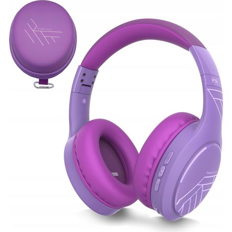 PowerLocus P19 Bluetooth-Kopfhörer, 4 Equalizer-Modi, 60 Stunden Akkulaufzeit, faltbar, inklusive Etui (1/5)