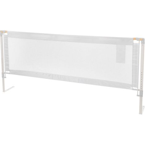 VEVOR Sponda per Letto per Bambini Lunghezza 1,5 m, Barriera Protettiva per Letto per Bambini Neonati con Tubo di Ferro Rinforzato, Tessuto Oxford, Altezza Regolabile 68-89 cm, Barriera per Letto (1/5)