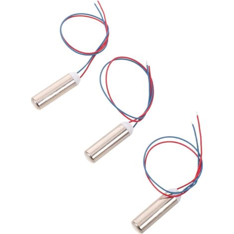 Moteur sans Noyau pour Brosse à Dents Électrique, 3 Pièces, Métal Étanche, Portable, Câble Double, Vibrations Rapides, pour Appareils Faciaux et Soins Personnels (1/5)