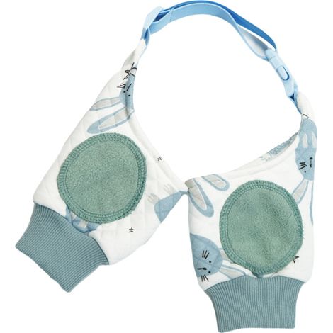 Protections de jambe de jarretelle de pantalon de chien de-Bleu (1/2)