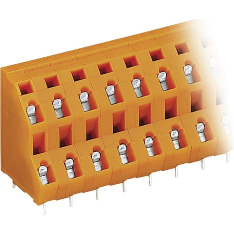 WAGO 736-603 Doppelstockklemme 2.50 mm² Polzahl 6 Orange 1 St. (1/2)