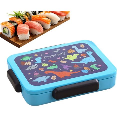 Boîte Repas Enfant Boîte À Déjeuner Réutilisable 5 Compartiments Stockage (1/5)