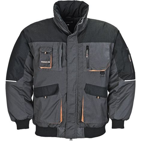 Chacelo de piloto para Hombre 4629, Talla L, gris oscuro