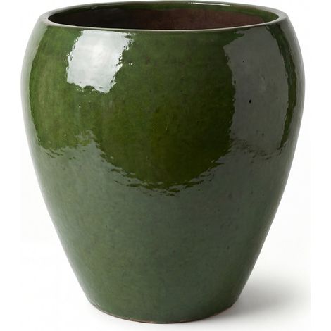 Maceta LAFONTAINE2 50x52cm verde profundo (1/5)
