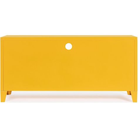 Mobile porta TV "Cambridge" per interno 120,5 x h 58,5 cm -Giallo (1/5)