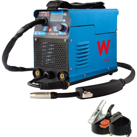 Poste à Souder Inverter MIG - MMA - TIG LIFT 3en1 Technologie IGBT Compact Polyvalent Soudage fil et Electrodes AWELCO