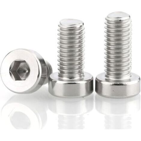 9 pièces Vis pour plaques à couteaux Vis pour Disque de Lame de Tondeuse à Gazon compatible avec les robots de tonte LUBA & YUKA Vis De Rechange Pour Robots À Gazon (1/5)